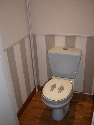 Rénovation d'un toilette à Roncq - Après
